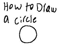 the right way to draw a circle