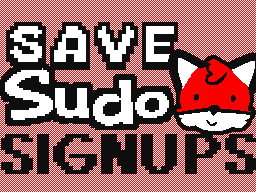 Save Sudo SIGNUPS is filled.