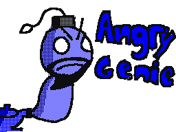Angry genie