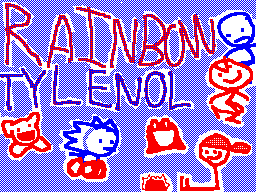 Rainbow Tylenol