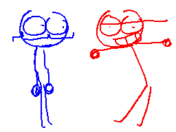 two trucks dick figures xD