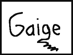 Flipnote von Gaige