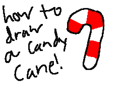 How 2 Draw A Candycane