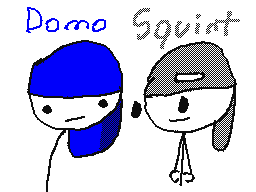 Doodle of Domo and Squirt