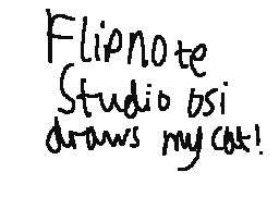 Flipnote stworzony przez Ollie