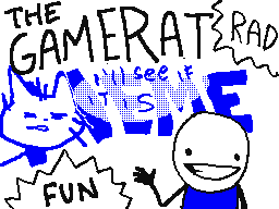 the gamerat meme (Bluish)