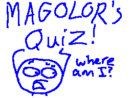 Magolor's quiz filled in