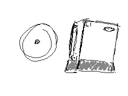 a bouncing wii disc