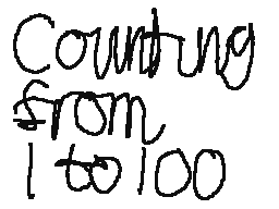 counting from 1 to 100