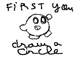 first draw a circle......