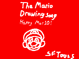 The Mario drawing song