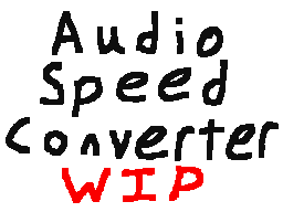WIP Audio Speed Conversion Tool
