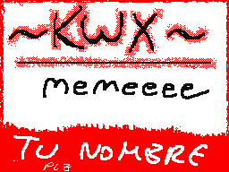 Flipnote by ～KW×～