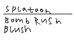 Splatoon - Bomb Rush Blush