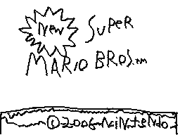 New Super Mario Bros. Title Screen
