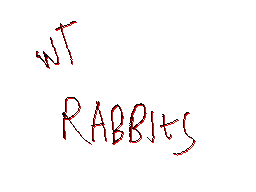 WT rabbits - cream the rabbit