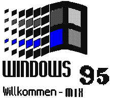 Windows 95 Wilkommen Mix