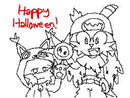 Granola and KloMoo say Happy Halloween!