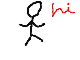 a short animation to say hi after a whil