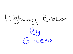 Highway Broken by Glue70