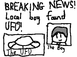 Local Boy Found UFO