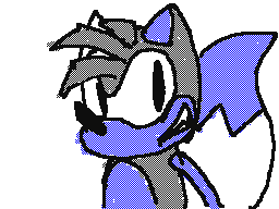 Drawing my Sonic OC