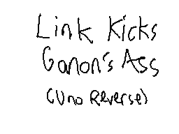 Link Kicks Ganon's Ass (Uno Reverse)