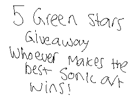 Green Stars Giveaway
