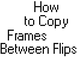 Flipnote stworzony przez →→→→→←←←←←