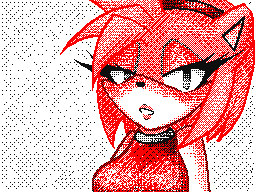 Amy Rose drawing