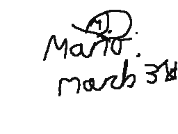 Mario: March 31