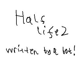 Half life 2 written by a bot