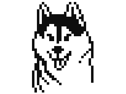 Pixel dog