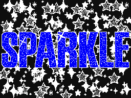Weekly Topic - Sparkle